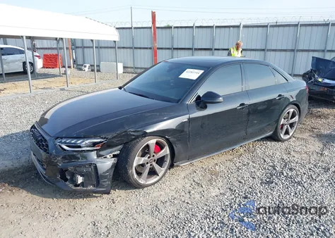 2023 Audi A4 Premium Plus 45 Tfsi S Line Quattro S Tronic из США, поврежденный, VIN WAUEAAF40PA012685